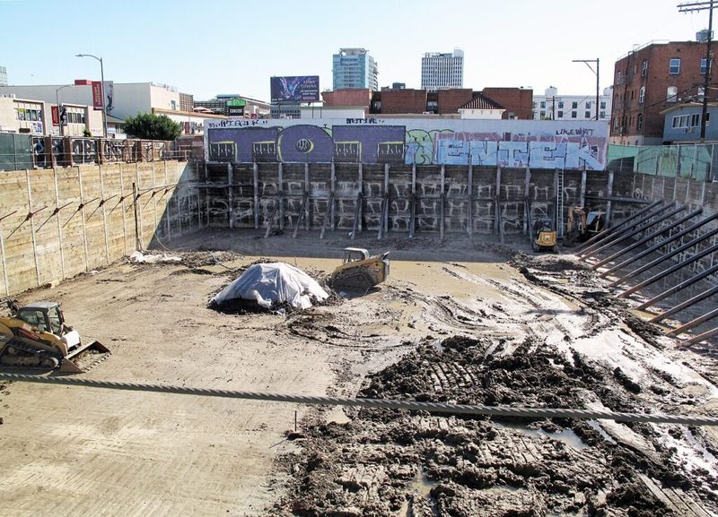 Obra de construção civil para ilustrar o curso técnico em Edificações