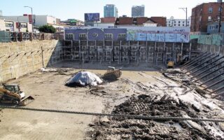 Obra de construção civil para ilustrar o curso técnico em Edificações