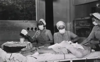 Imagem de técnico de enfermagem no centro cirúrgico