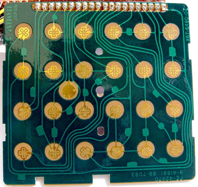 Placa de circuito eletrônico usada para ilustrar a atuação do técnico em Eletrônica