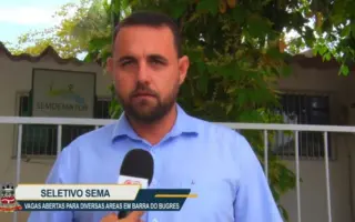 Processo seletivo SEMA em Barra do Bugres com profissional em área ambiental