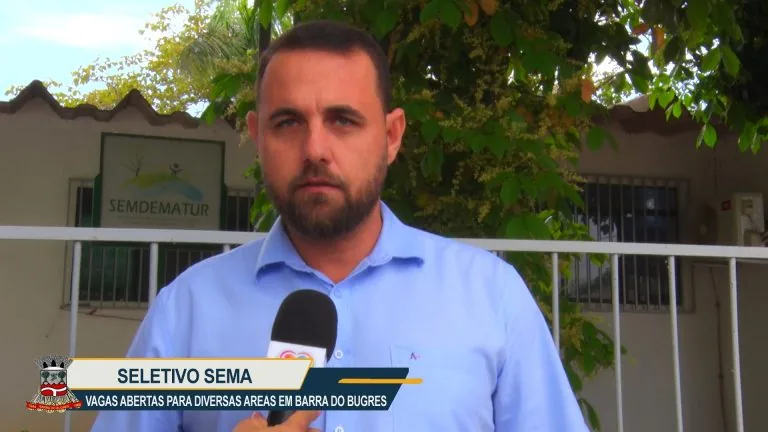 Processo seletivo SEMA em Barra do Bugres com profissional em área ambiental