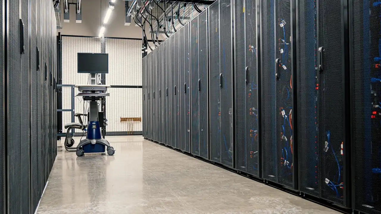 Técnico em Informática trabalhando com servidores e infraestrutura de computação em nuvem