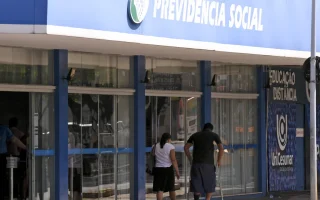 Fachada de agência do INSS para ilustrar o concurso INSS 2026