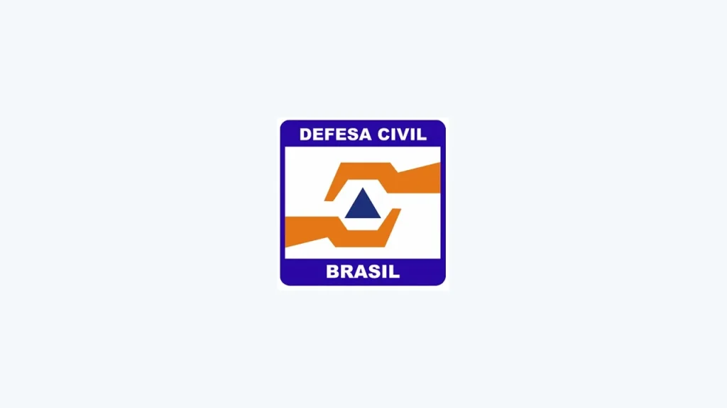 Símbolo da Defesa Civil do Brasil relacionado à atuação do Técnico em Serviços Públicos